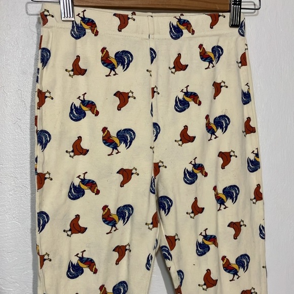 🌈 BOGO two pairs of Leveret 100% cotton bottoms monkeys and roosters 14 Years - Picture 2 of 10